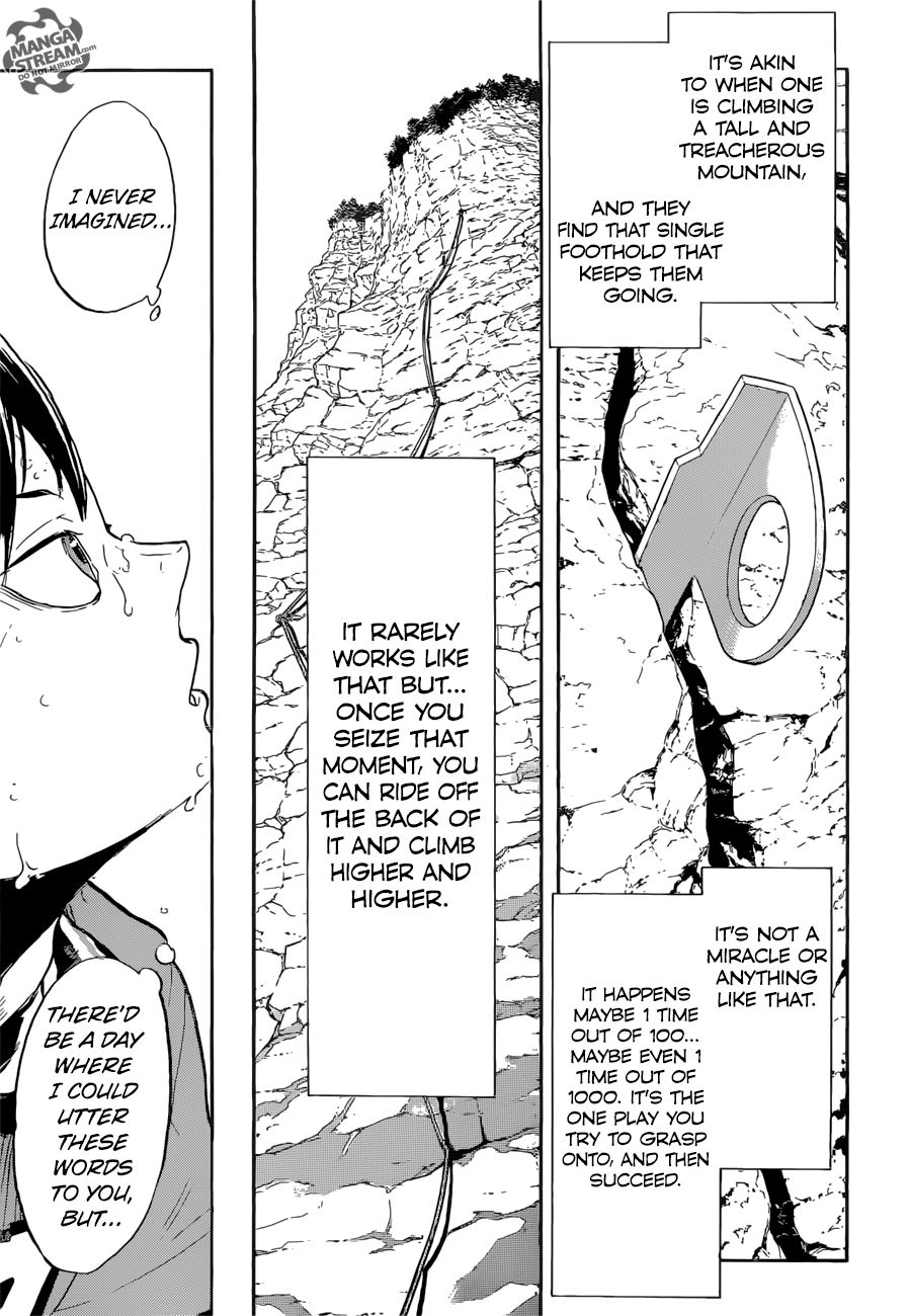 Haikyuu!! chapter 281 page 18