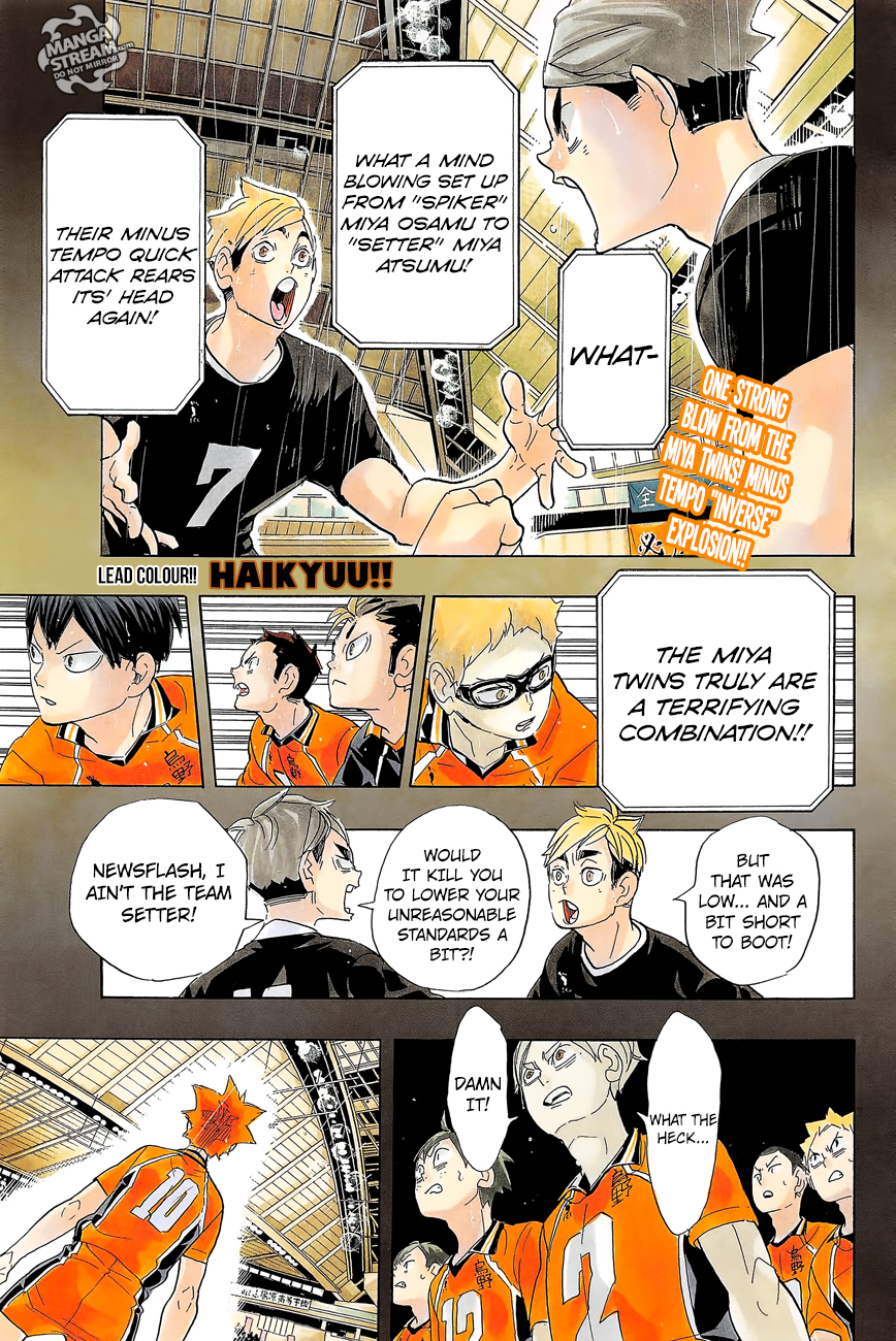 Haikyuu!! chapter 281 page 3