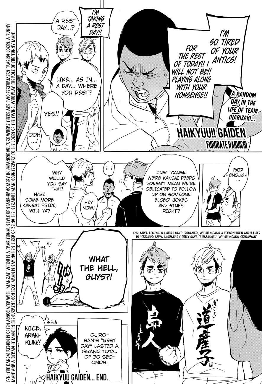 Haikyuu!! chapter 282 page 1