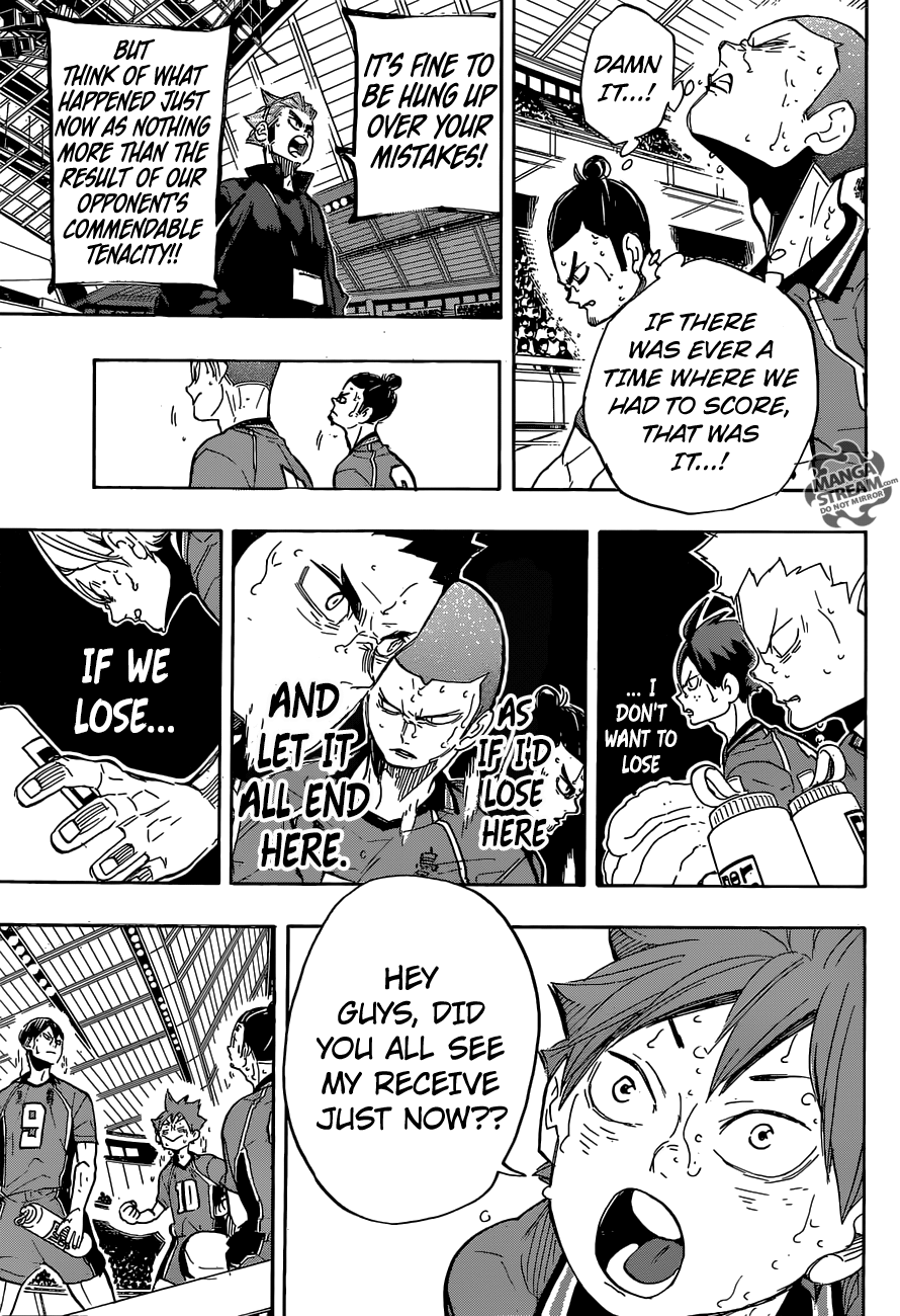 Haikyuu!! chapter 282 page 14