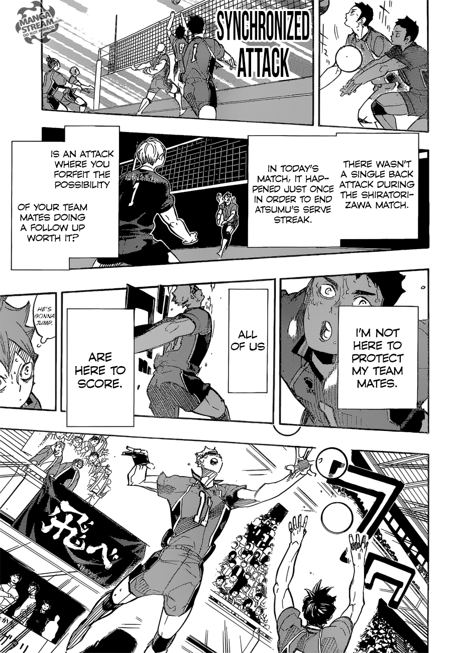 Haikyuu!! chapter 283 page 18