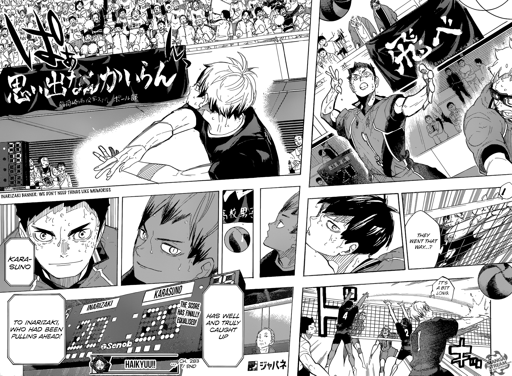 Haikyuu!! chapter 283 page 19