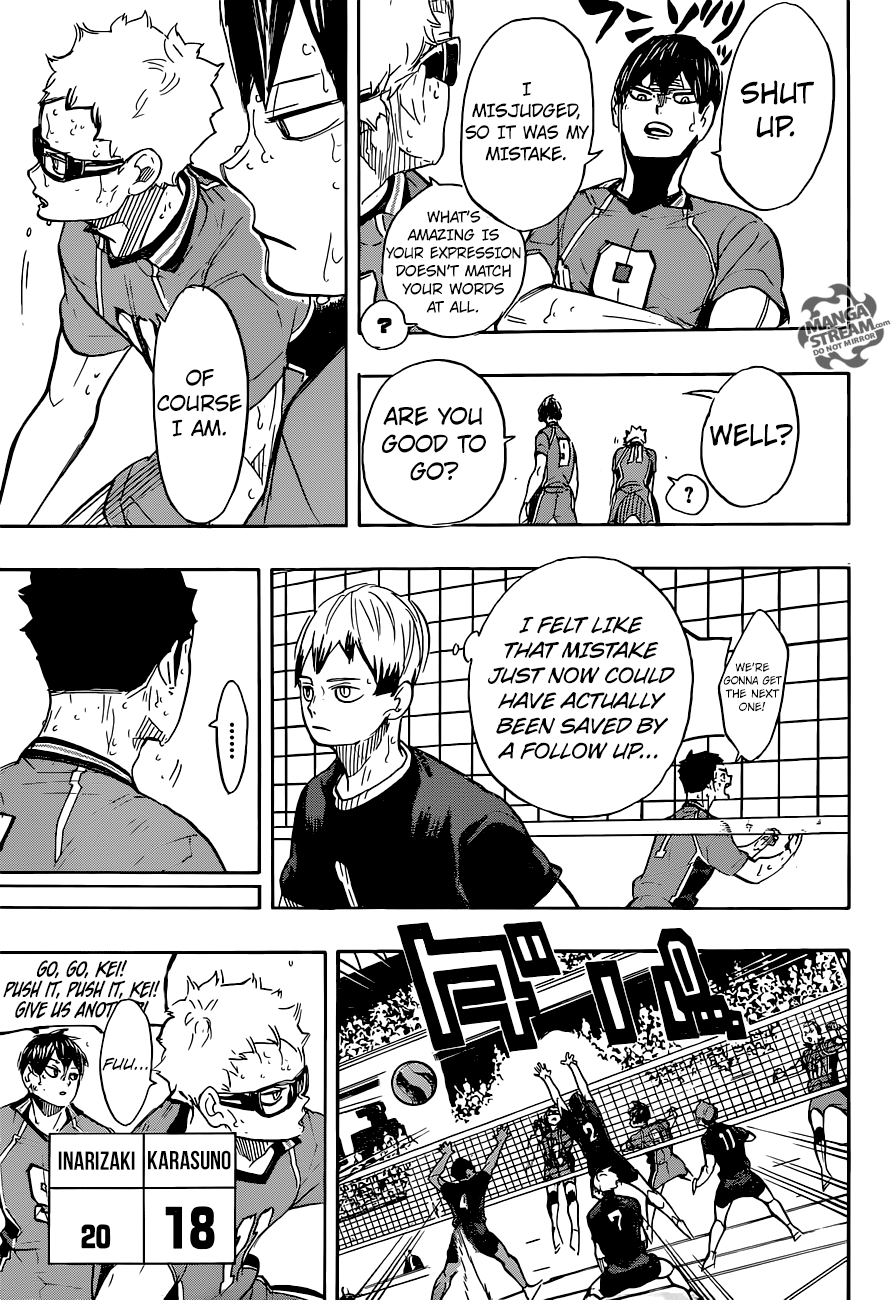 Haikyuu!! chapter 283 page 8