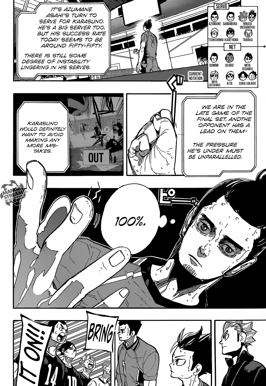 Haikyuu!! chapter 283 page 9