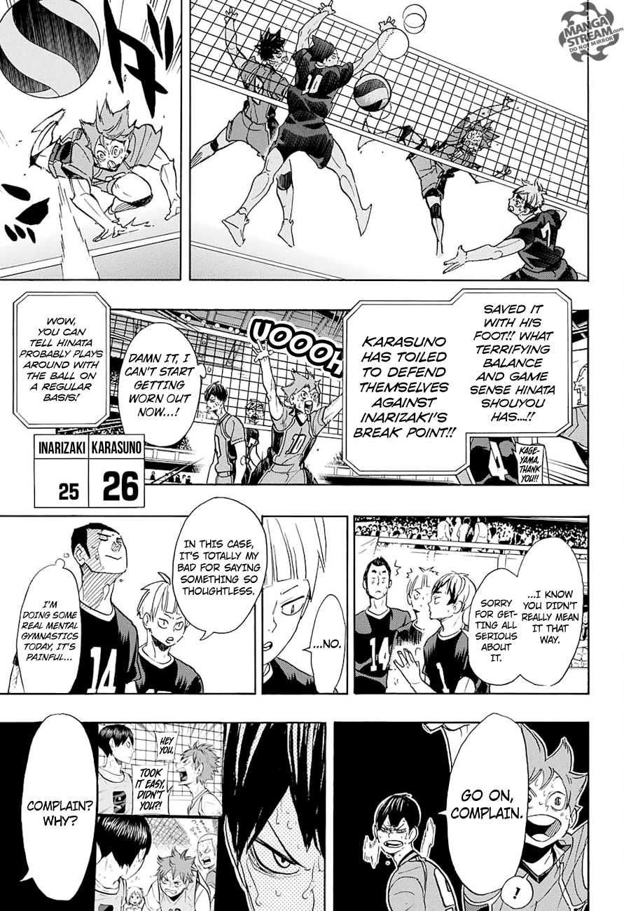Haikyuu!! chapter 286 page 15