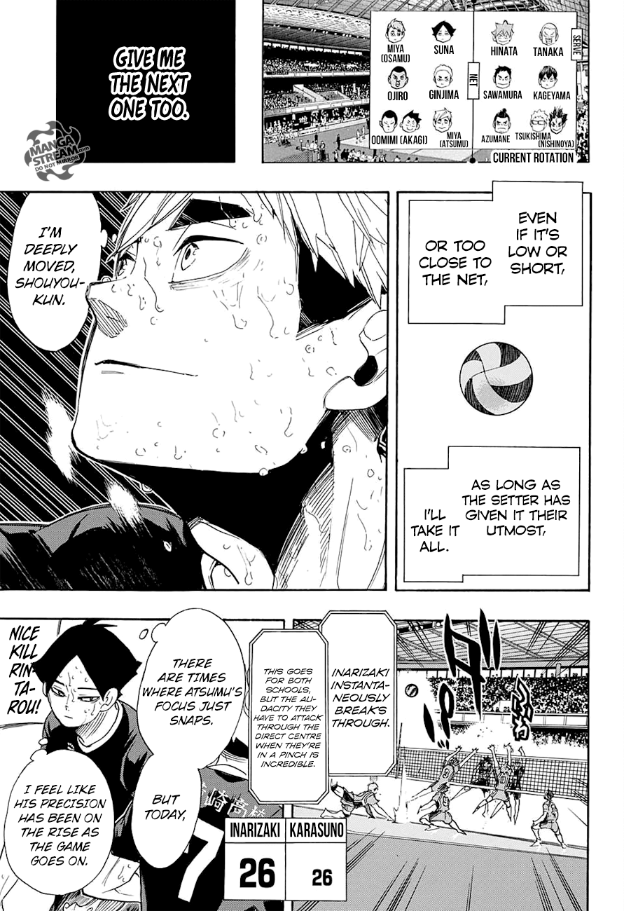 Haikyuu!! chapter 286 page 17