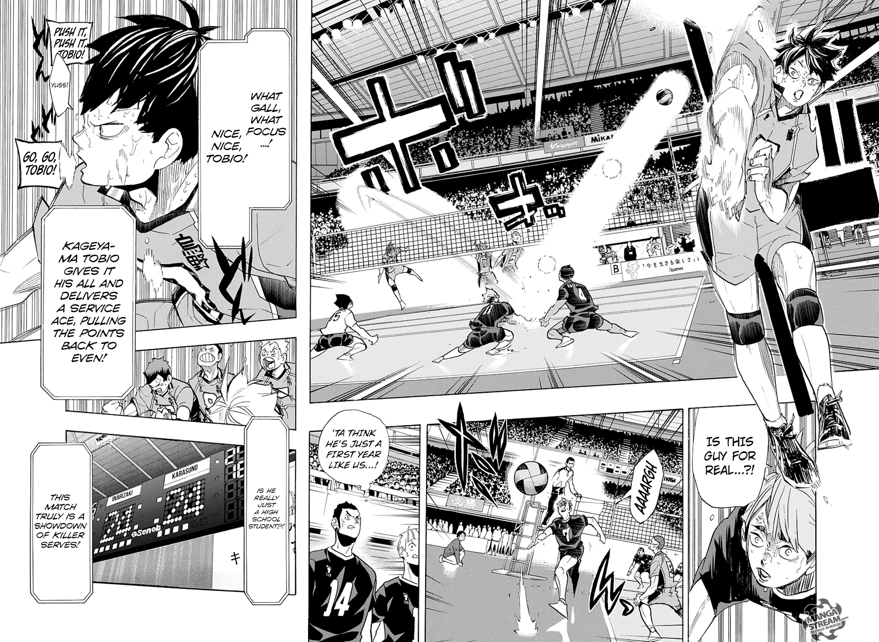 Haikyuu!! chapter 286 page 3