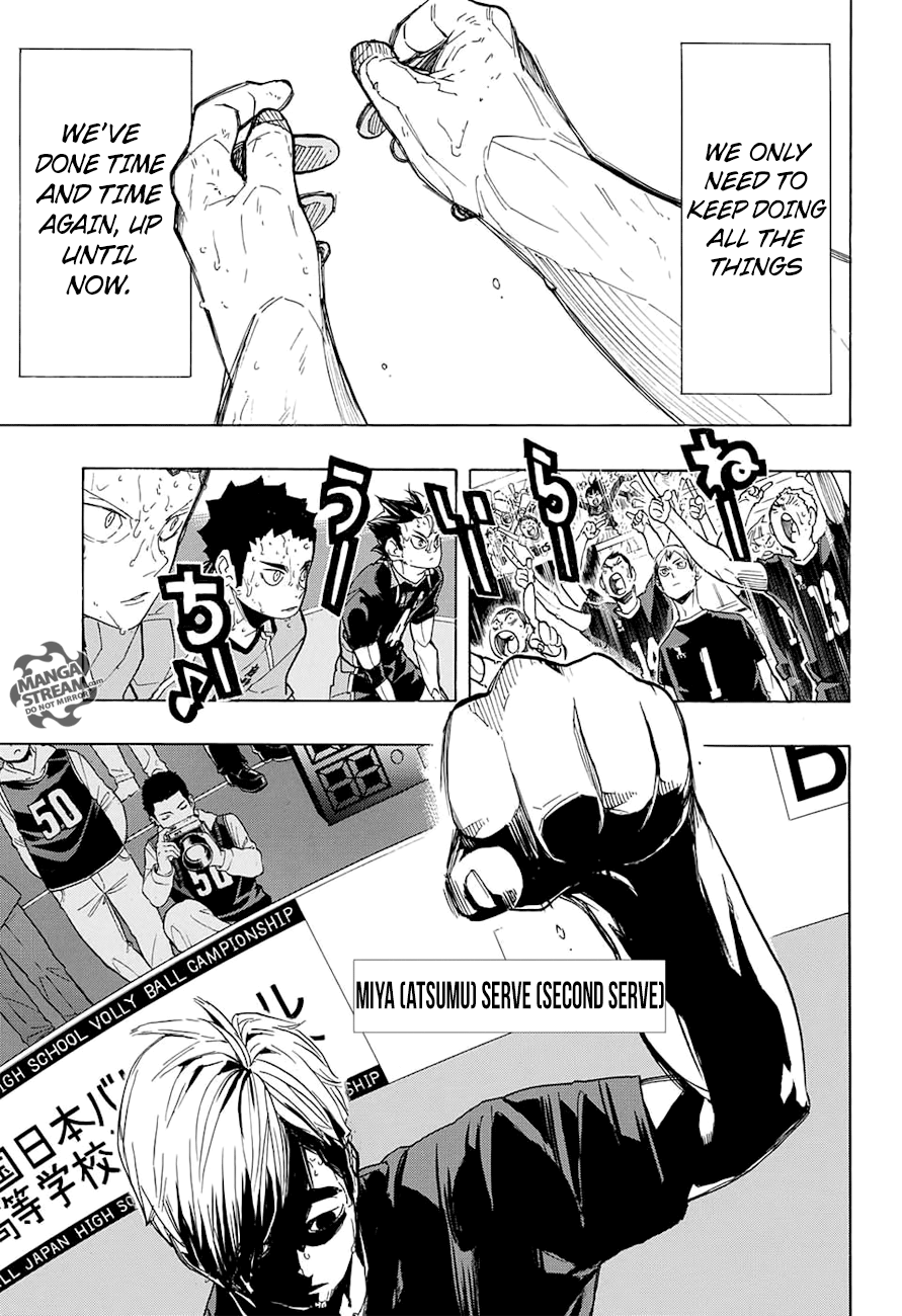 Haikyuu!! chapter 287 page 7