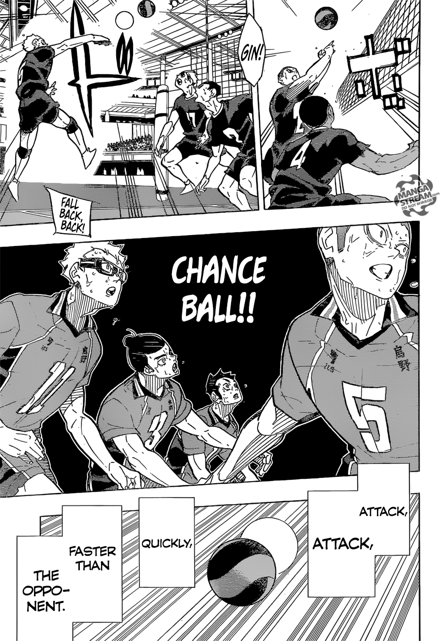 Haikyuu!! chapter 289 page 11