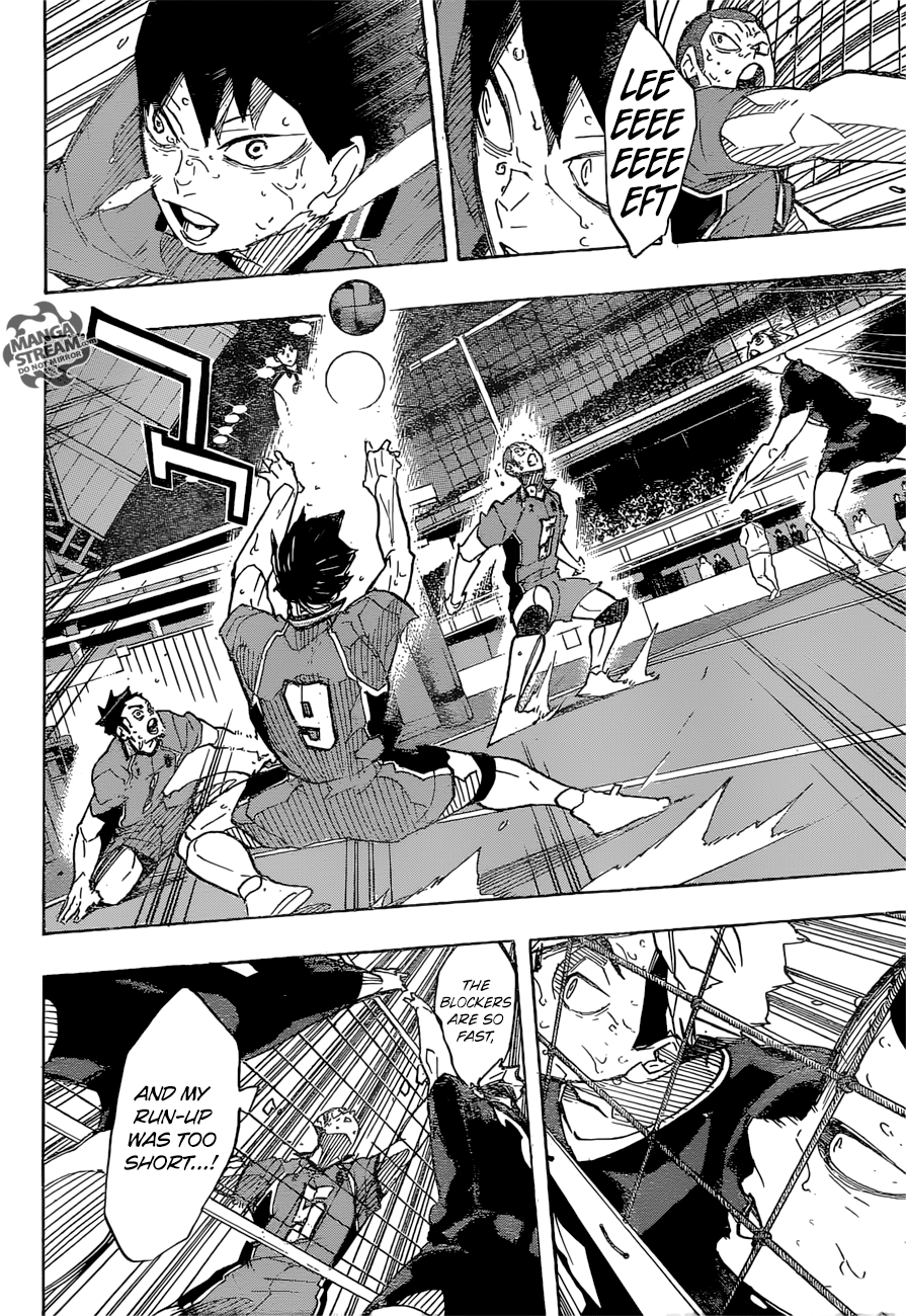 Haikyuu!! chapter 289 page 14
