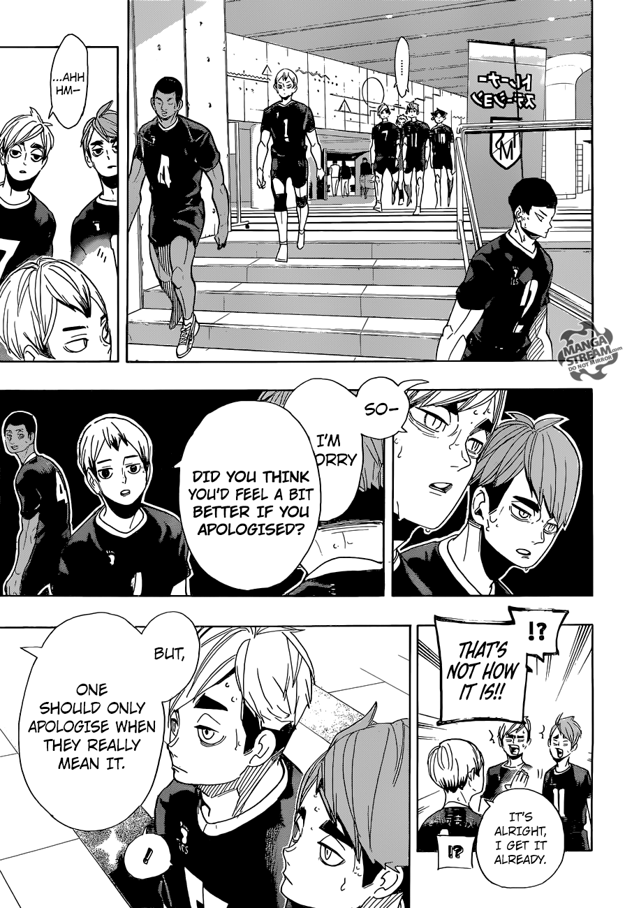Haikyuu!! chapter 291 page 13
