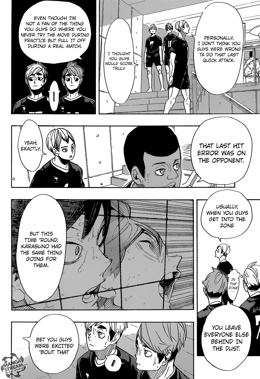 Haikyuu!! chapter 291 page 14
