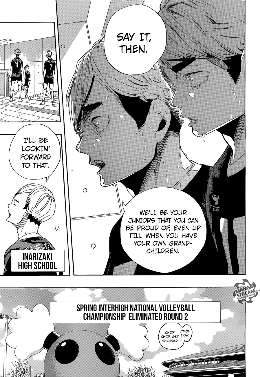 Haikyuu!! chapter 291 page 17
