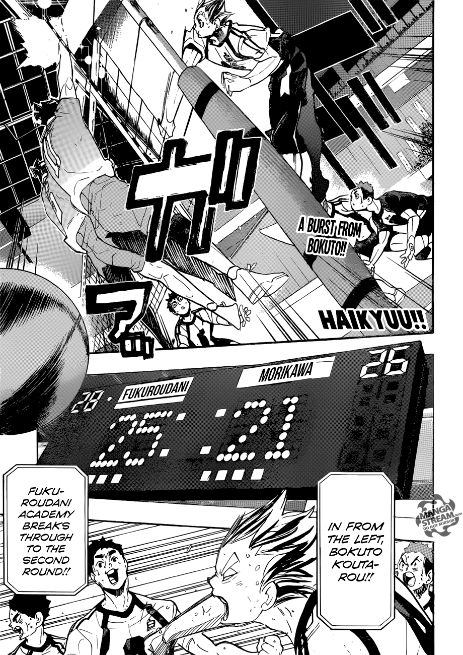 Haikyuu!! chapter 292 page 1