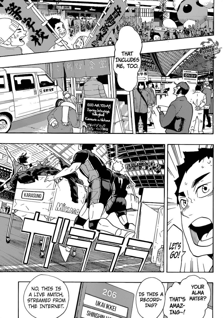Haikyuu!! chapter 293 page 11