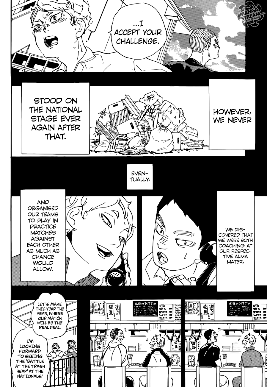 Haikyuu!! chapter 293 page 8