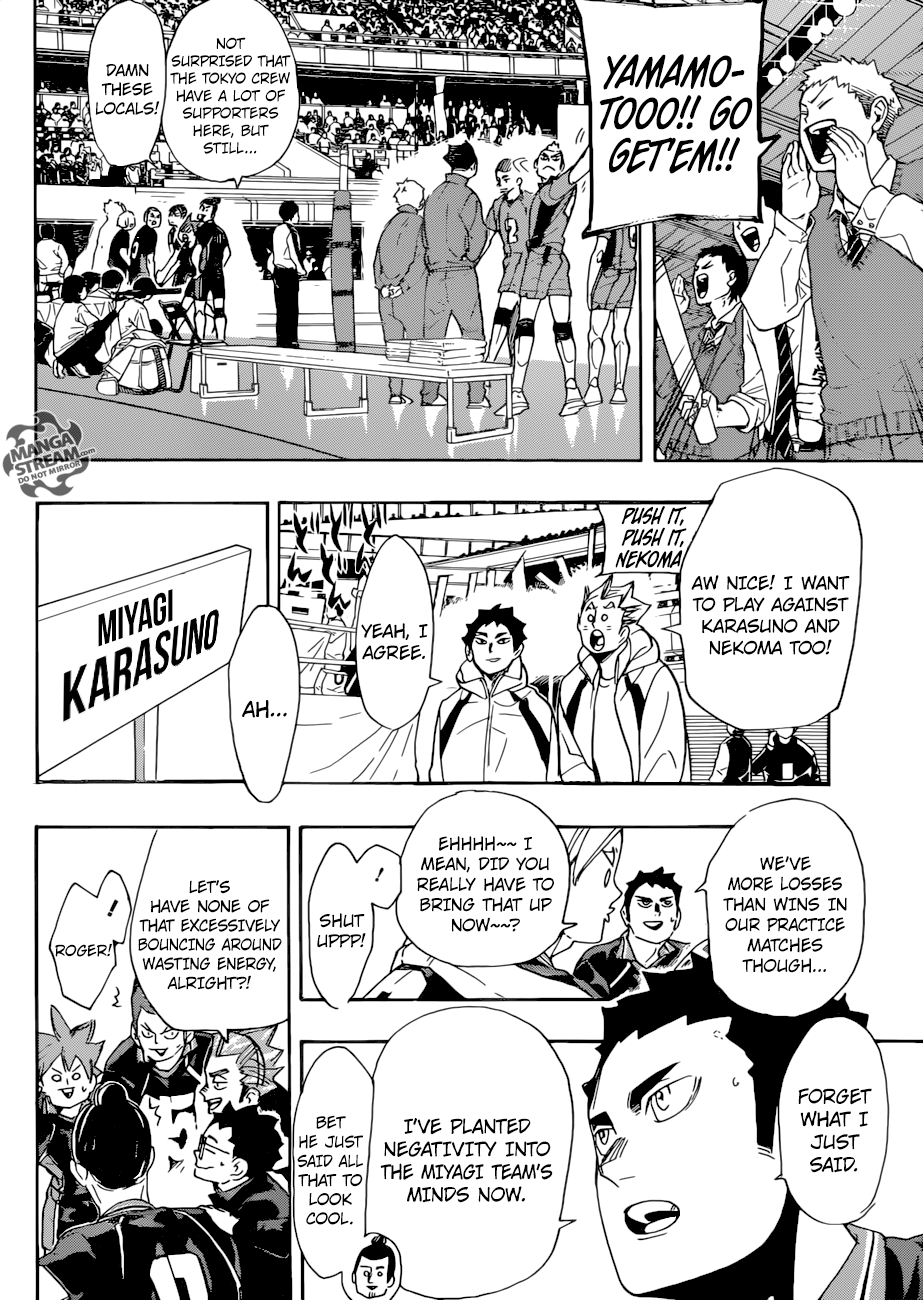 Haikyuu!! chapter 294 page 4