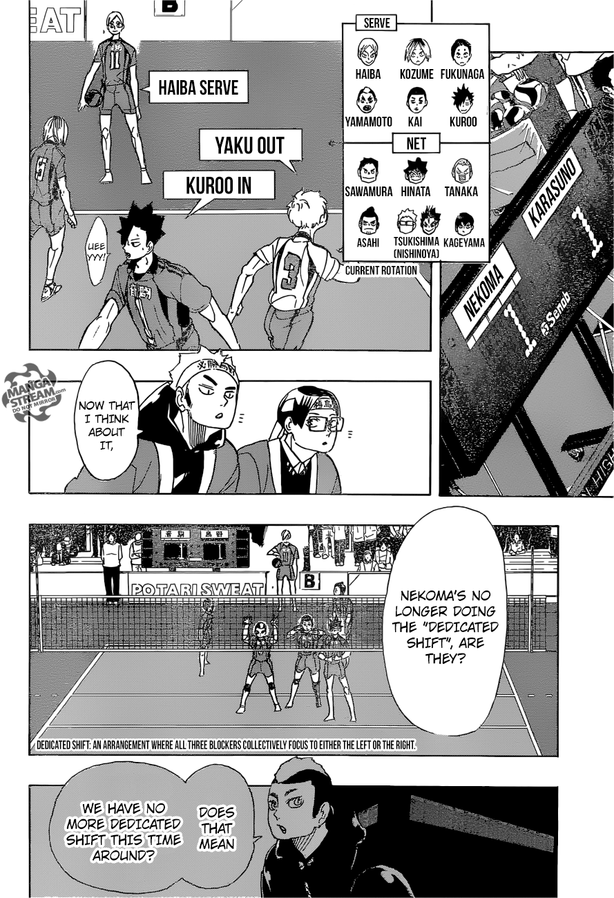 Haikyuu!! chapter 295 page 9