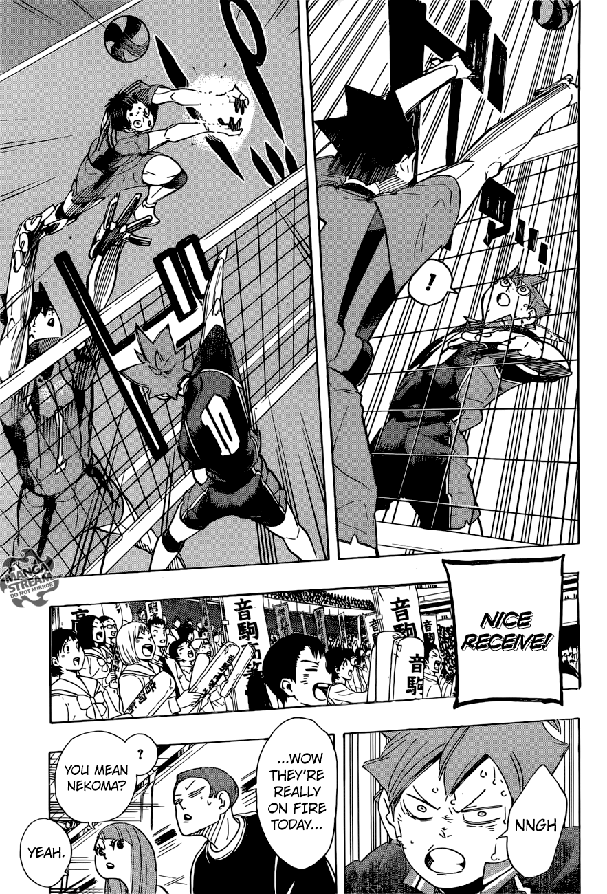 Haikyuu!! chapter 297 page 17