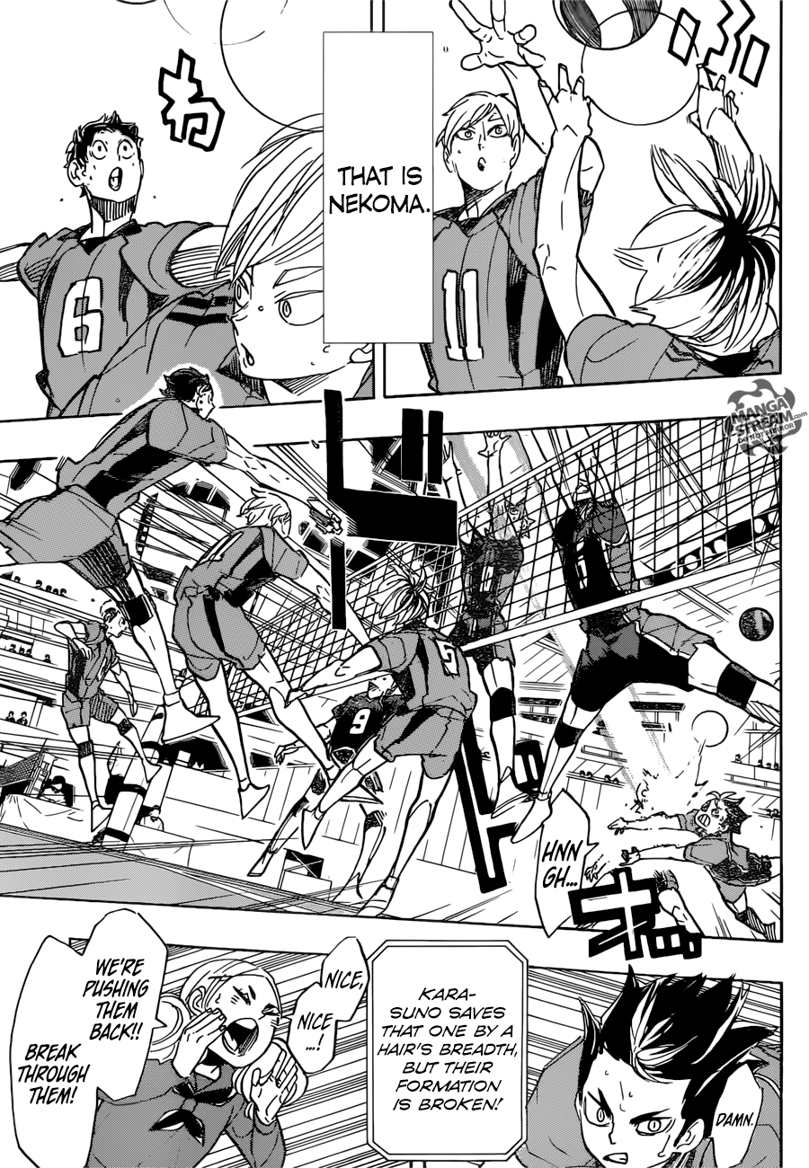 Haikyuu!! chapter 299 page 15