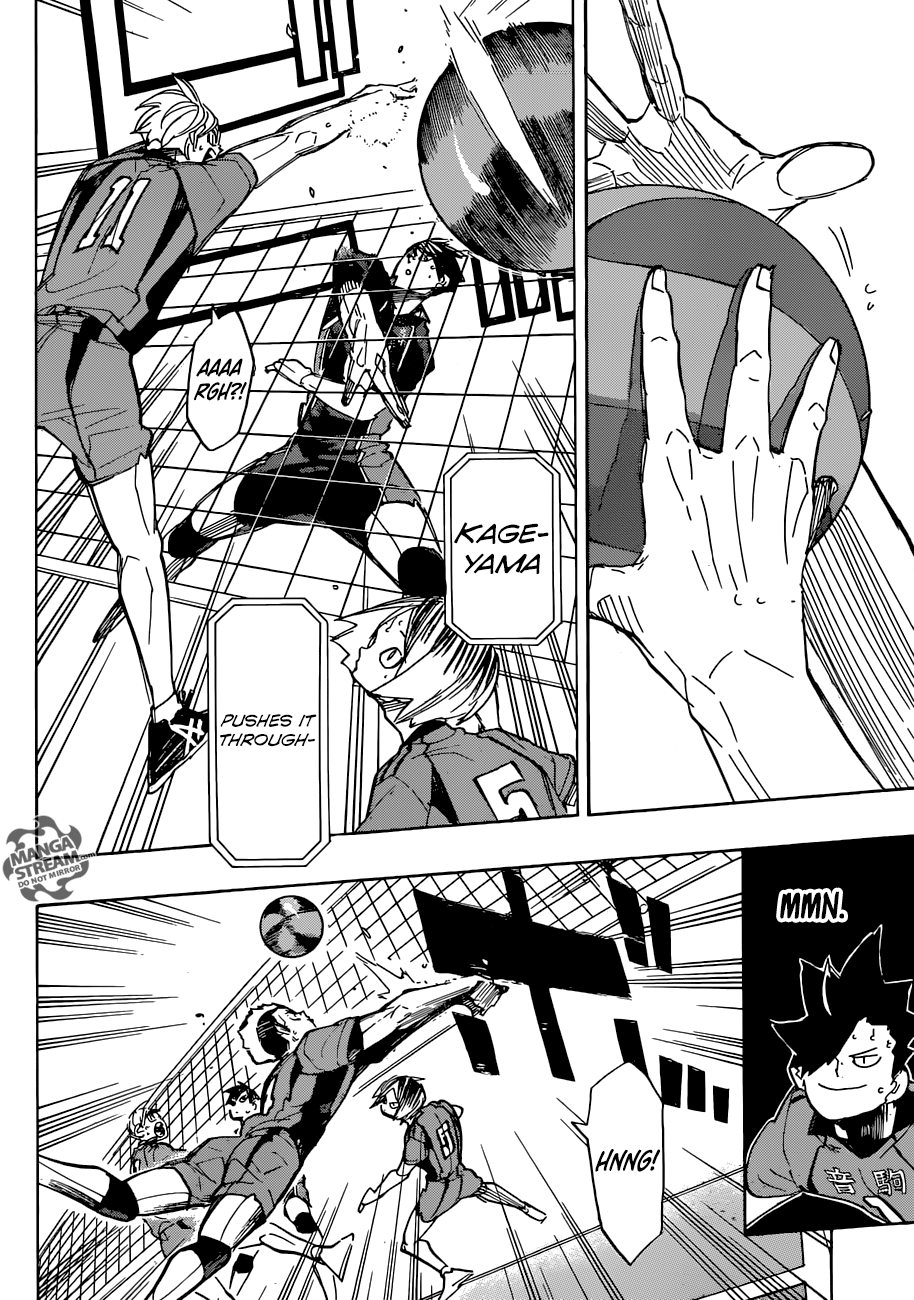 Haikyuu!! chapter 301 page 13
