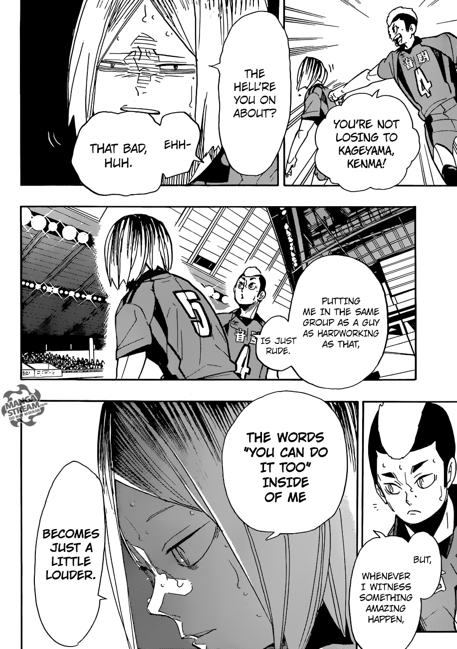 Haikyuu!! chapter 301 page 18