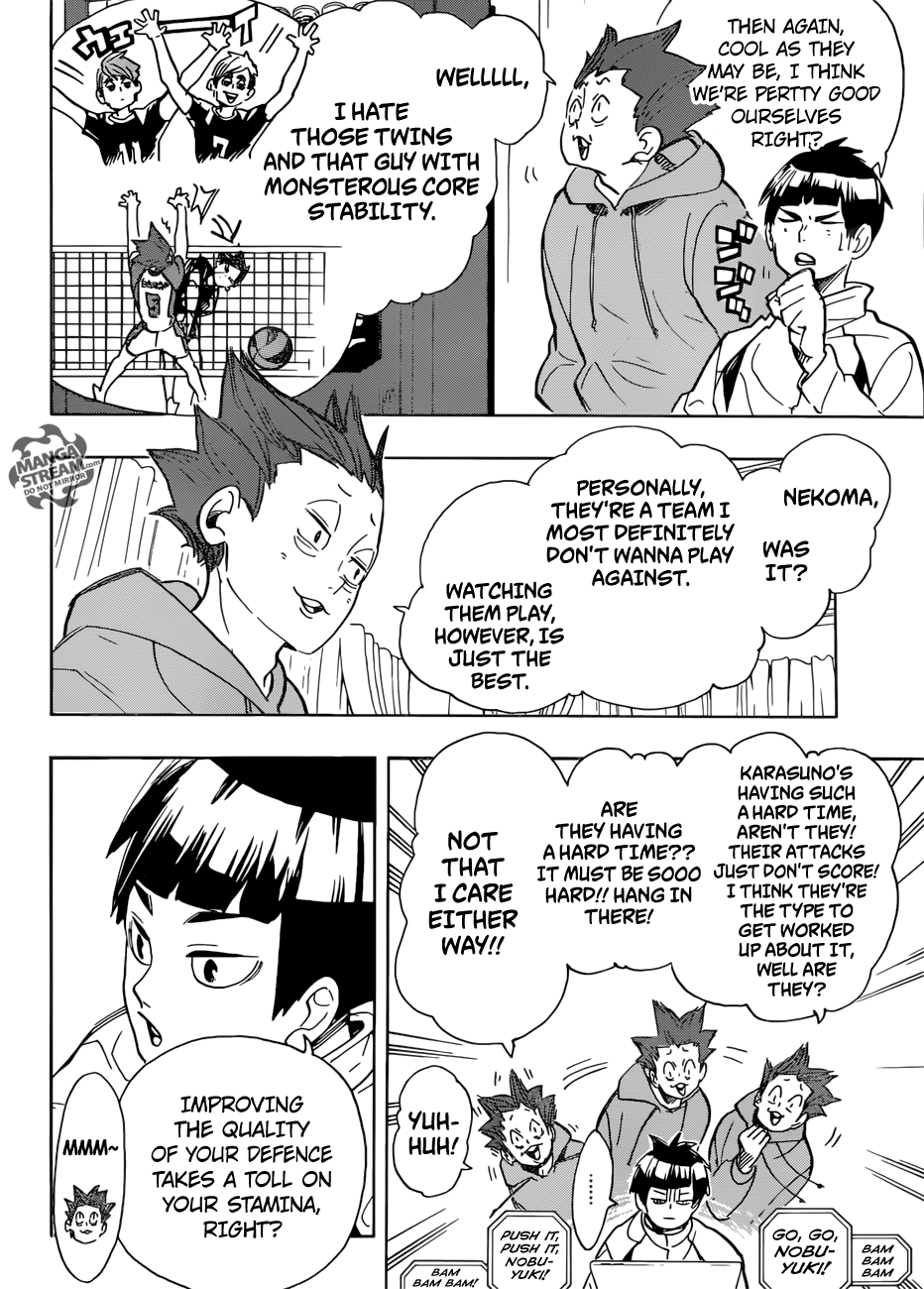 Haikyuu!! chapter 301 page 4