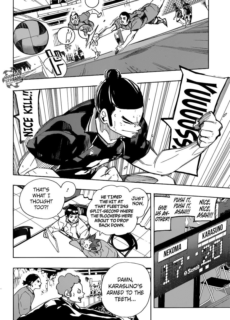 Haikyuu!! chapter 301 page 9