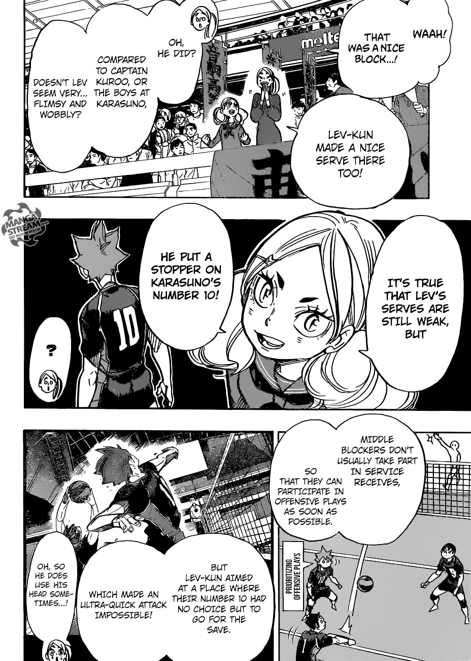 Haikyuu!! chapter 302 page 13