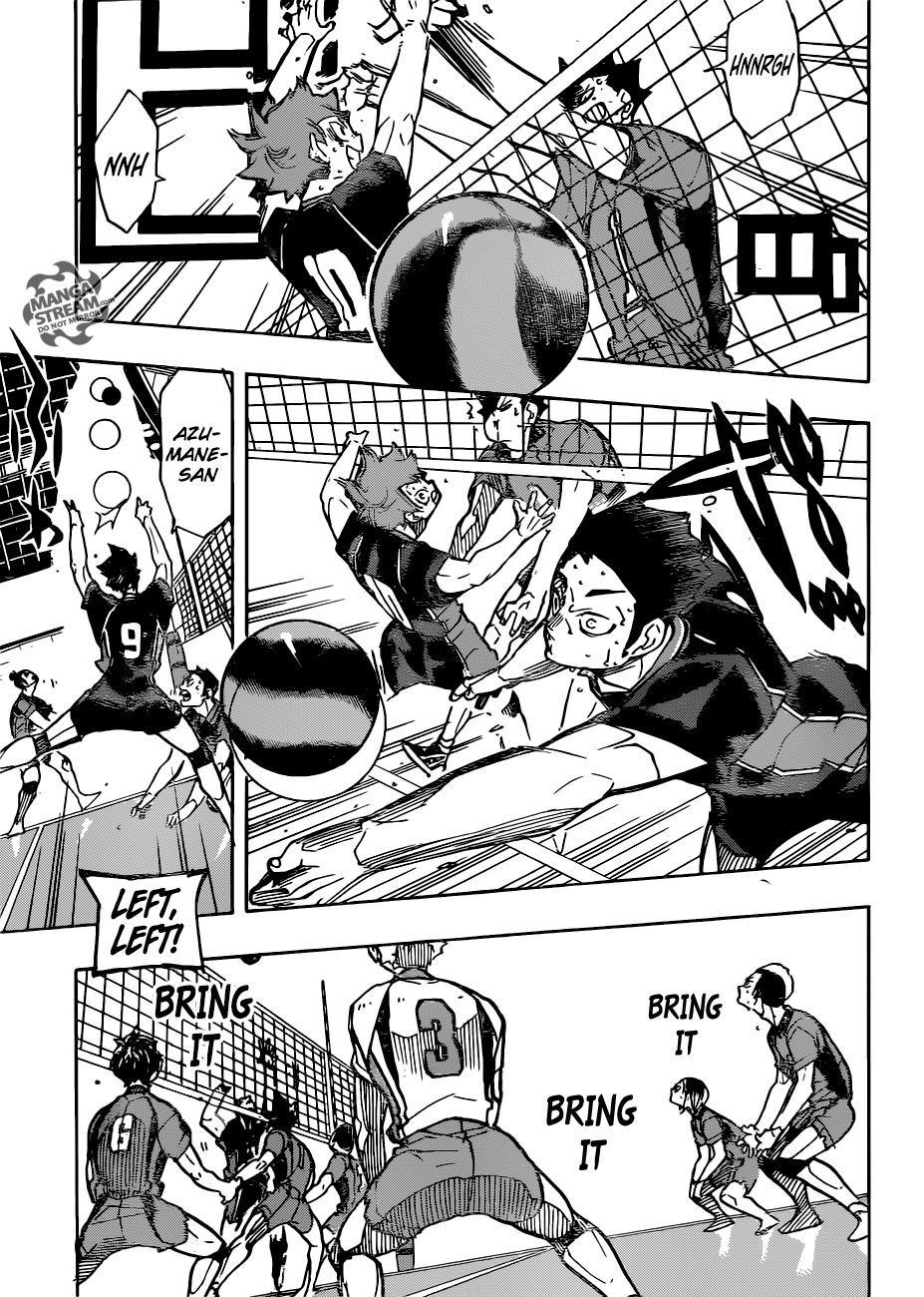 Haikyuu!! chapter 302 page 16