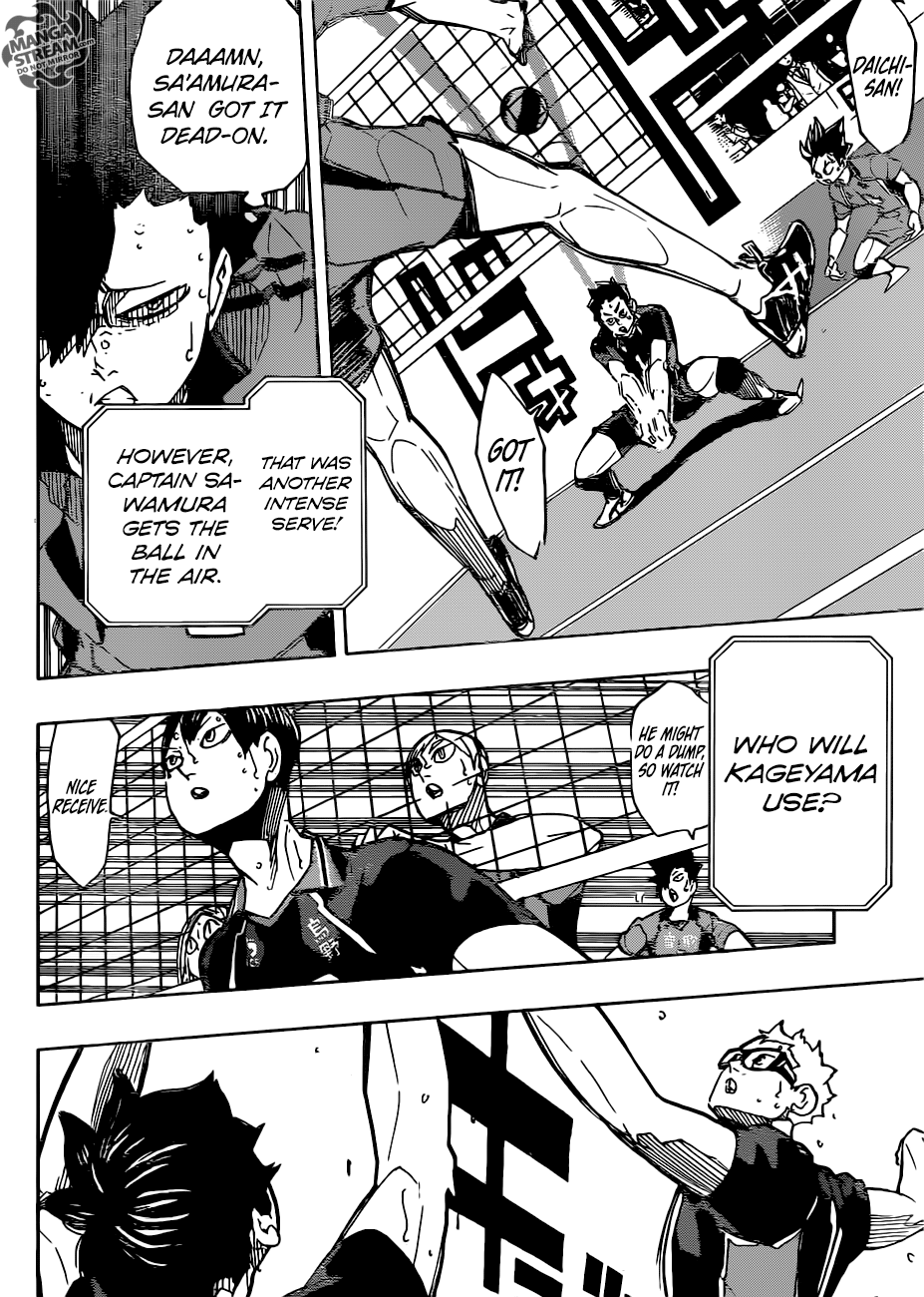 Haikyuu!! chapter 302 page 3