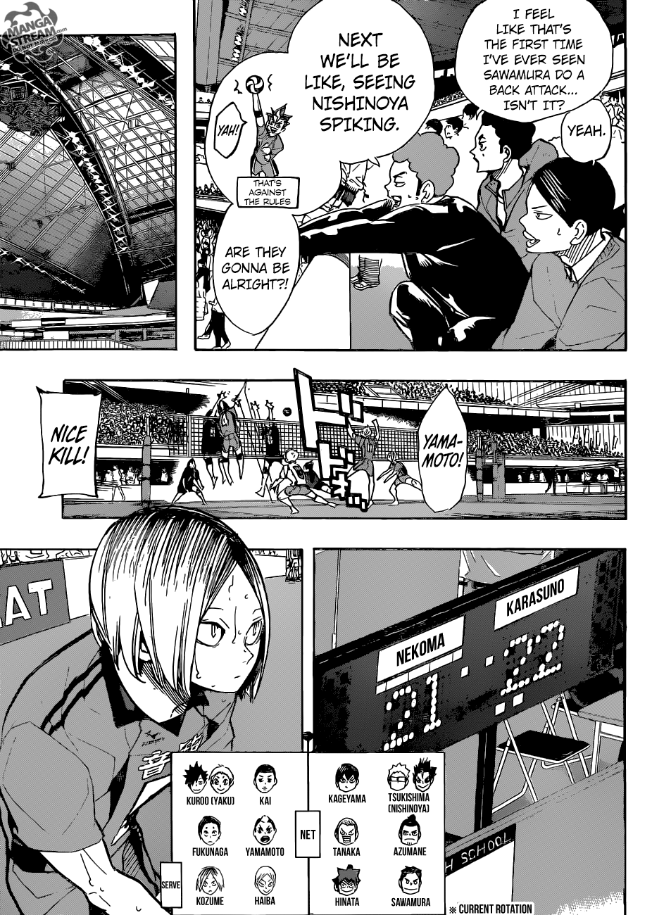 Haikyuu!! chapter 302 page 6