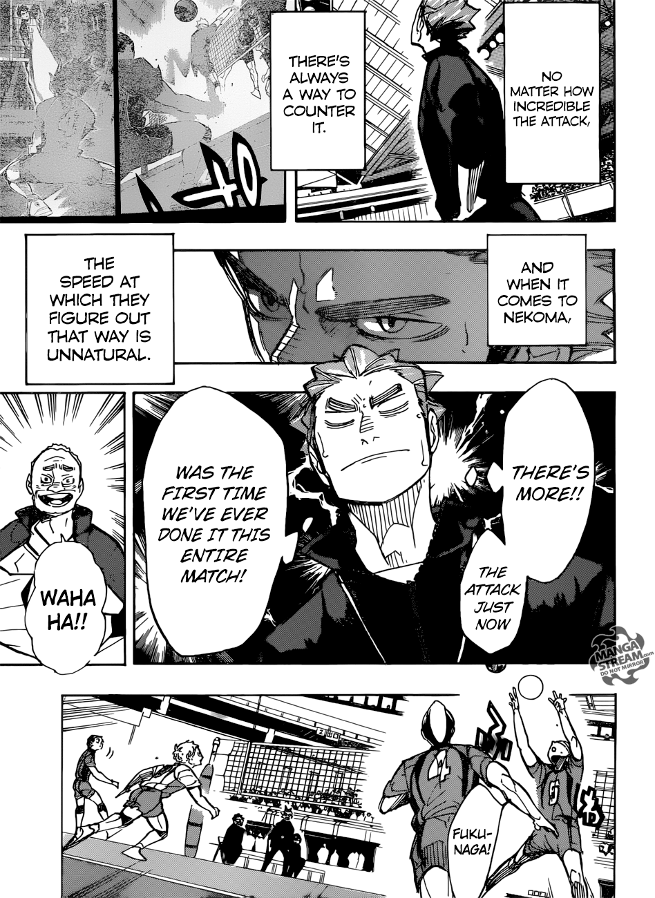 Haikyuu!! chapter 303 page 4