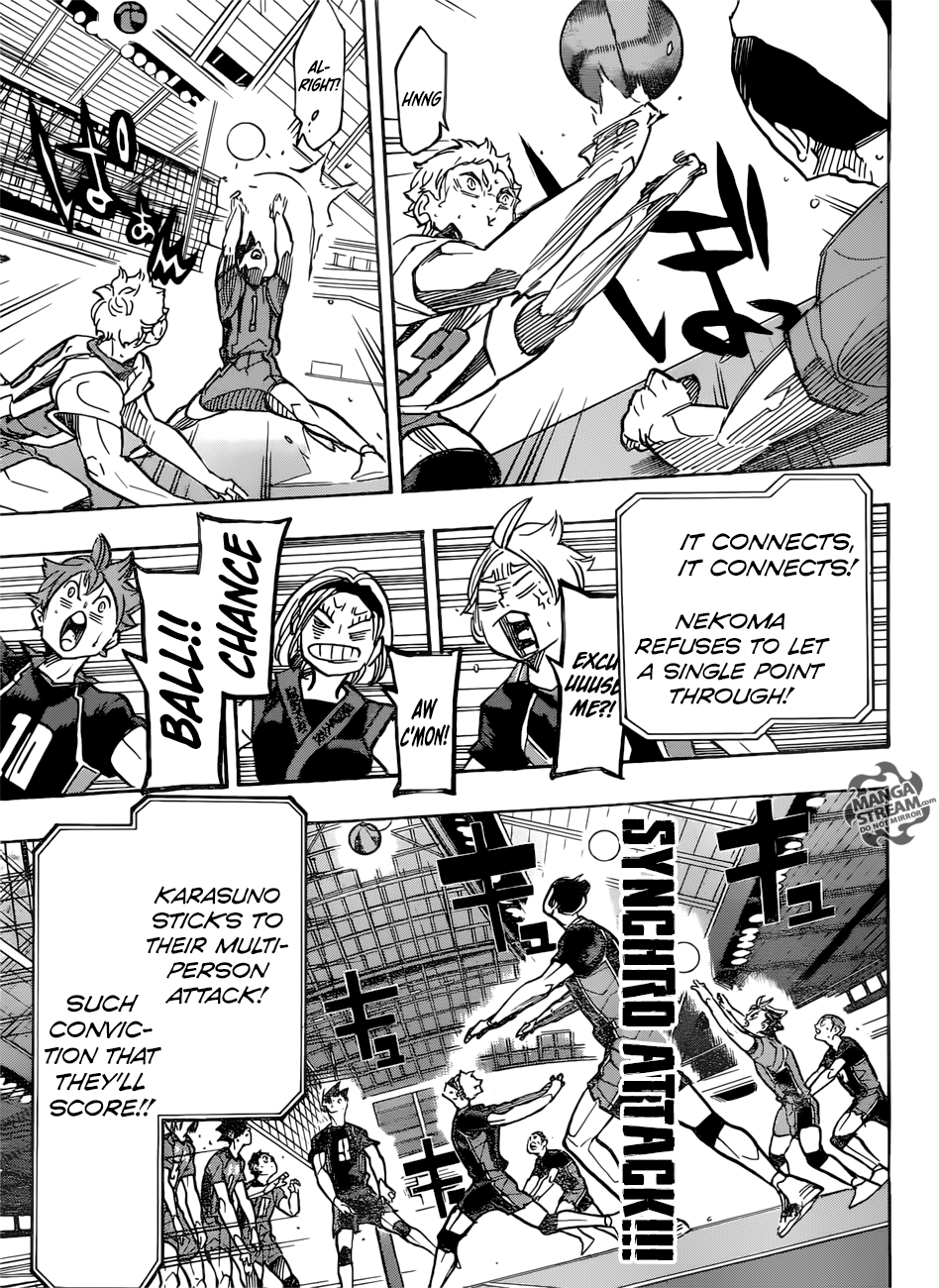 Haikyuu!! chapter 304 page 12