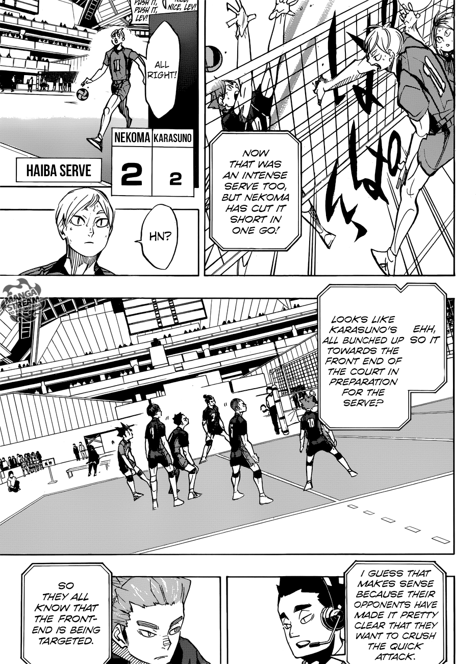 Haikyuu!! chapter 306 page 11