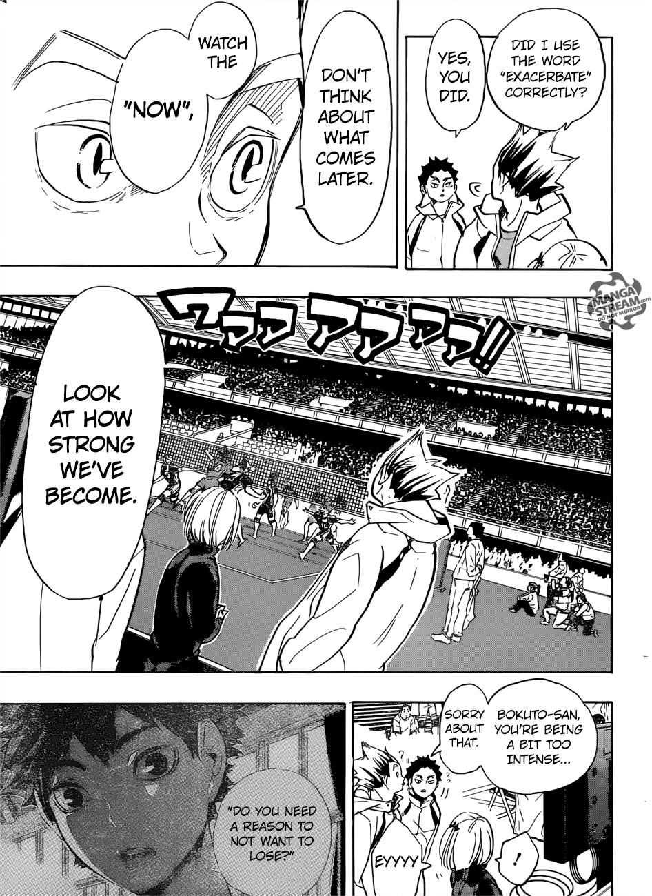 Haikyuu!! chapter 306 page 5