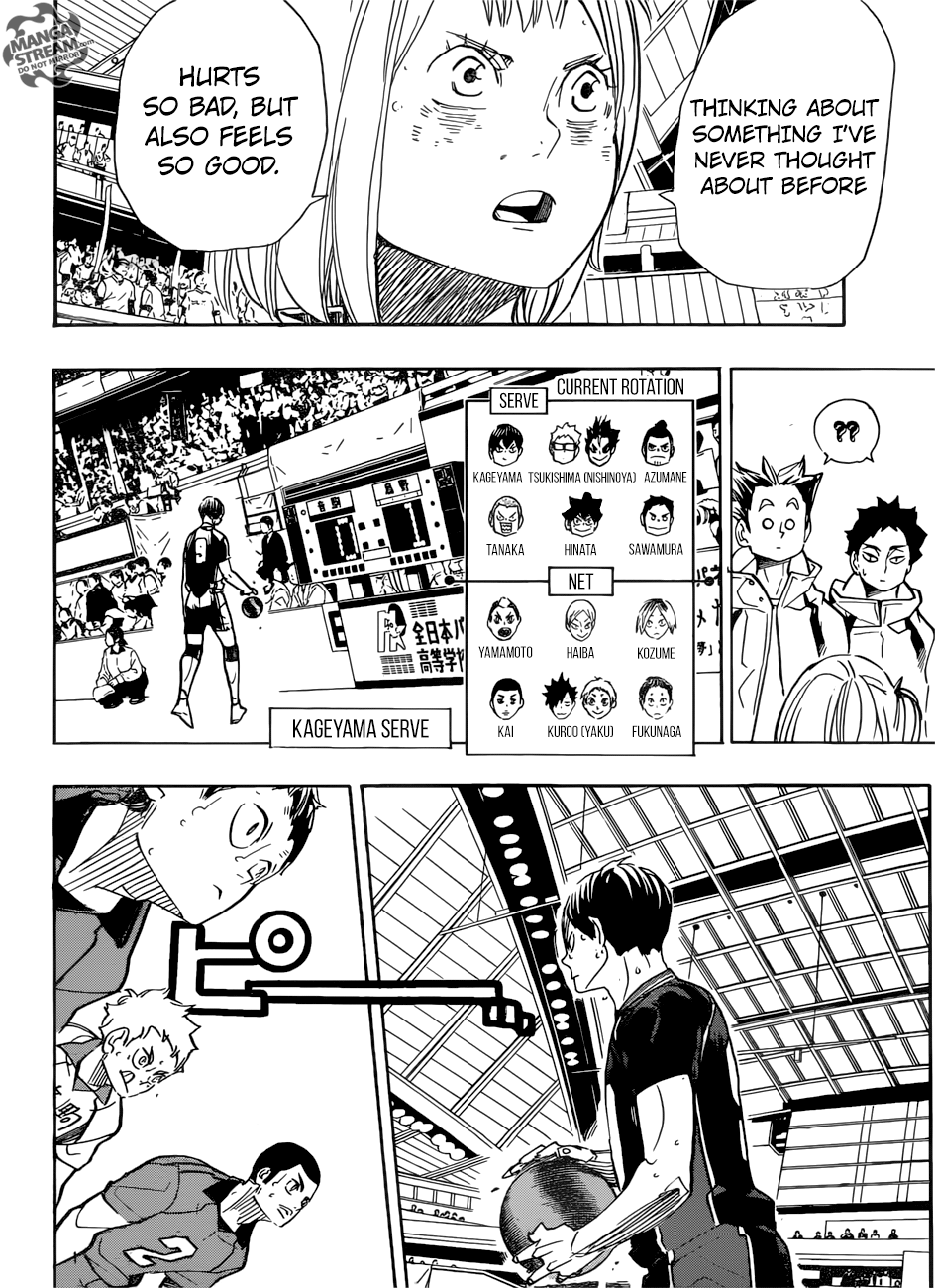 Haikyuu!! chapter 306 page 6