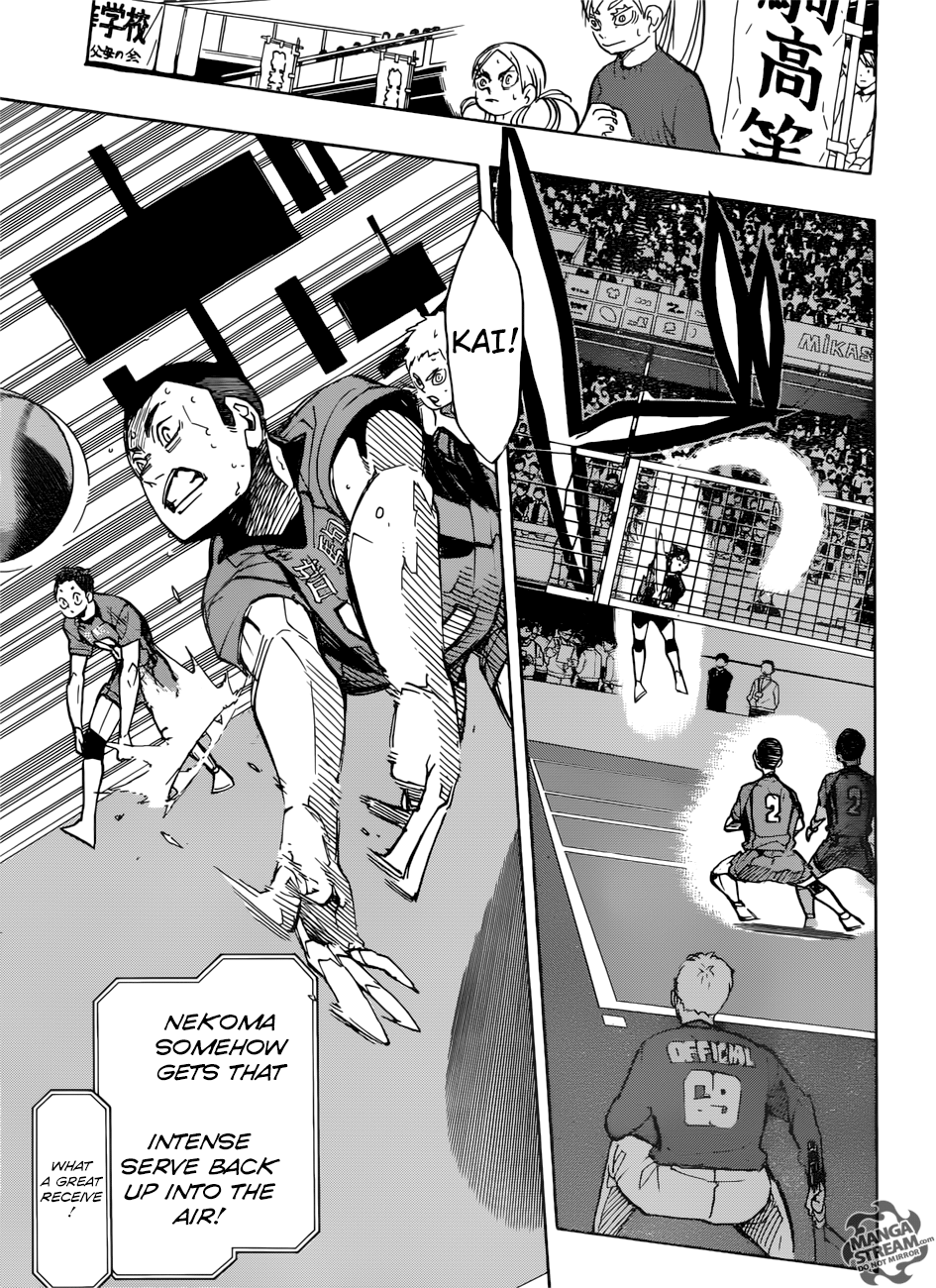 Haikyuu!! chapter 306 page 7