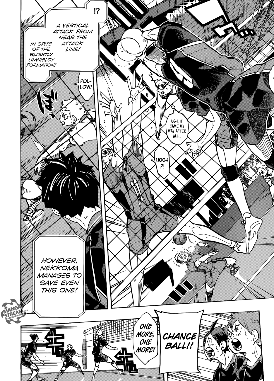 Haikyuu!! chapter 307 page 7