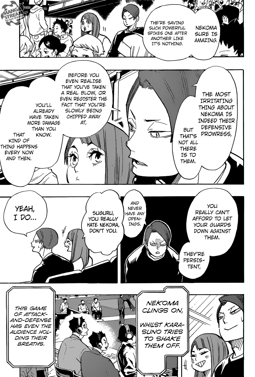 Haikyuu!! chapter 308 page 9