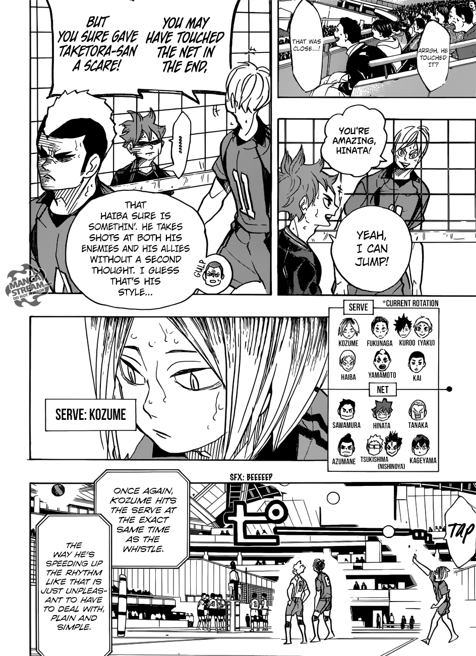 Haikyuu!! chapter 309 page 3