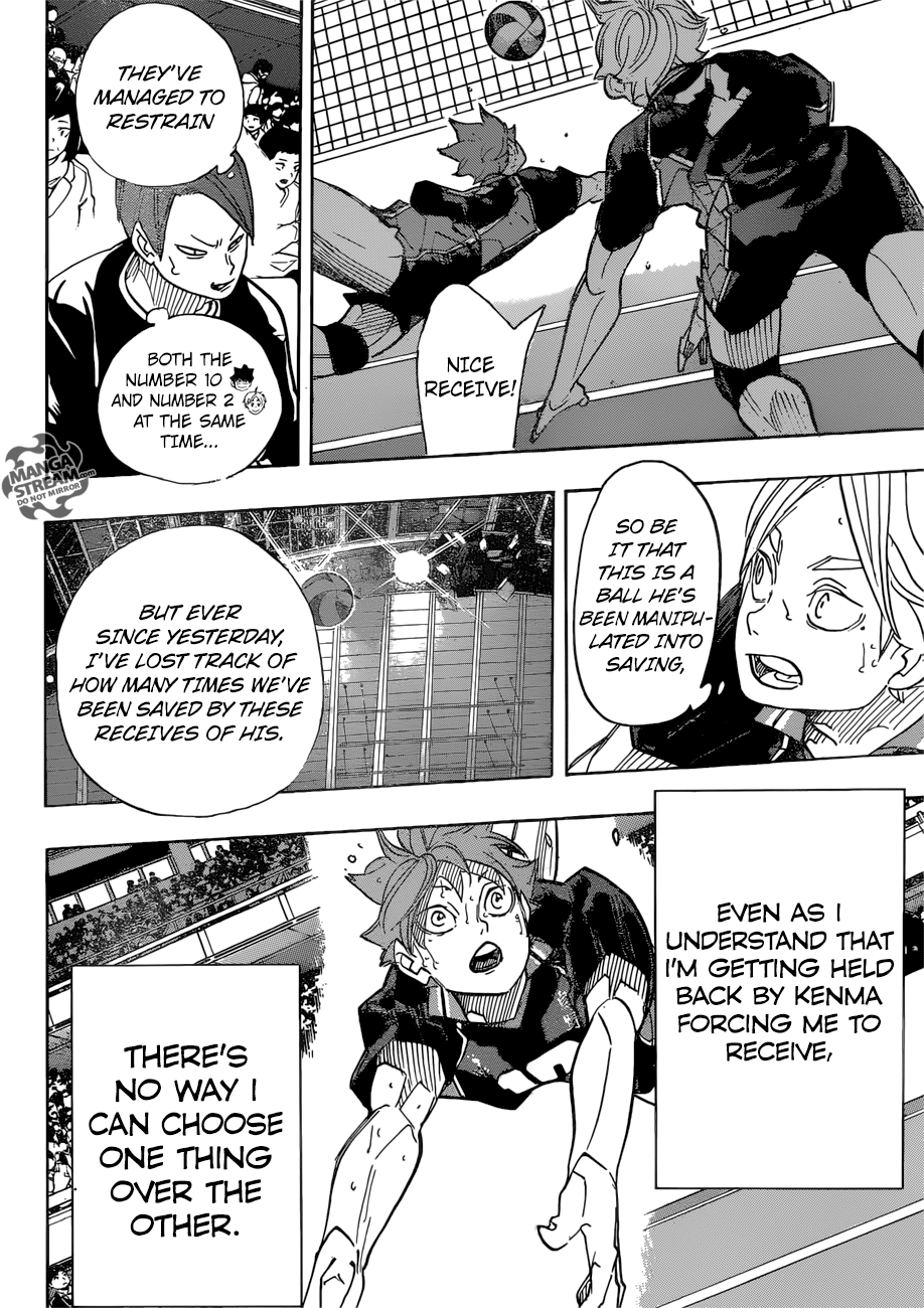 Haikyuu!! chapter 313 page 12
