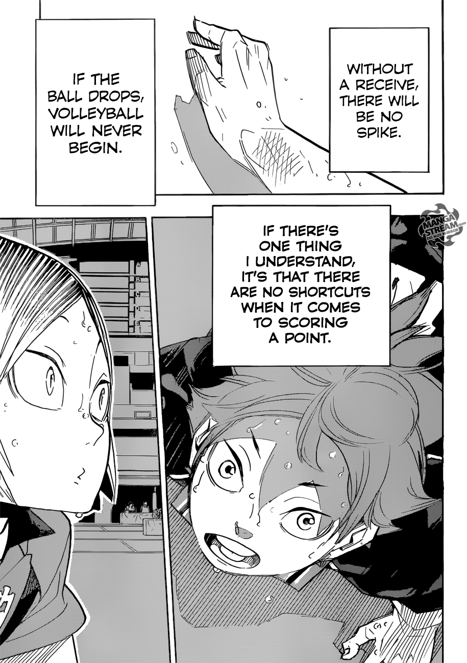 Haikyuu!! chapter 313 page 13