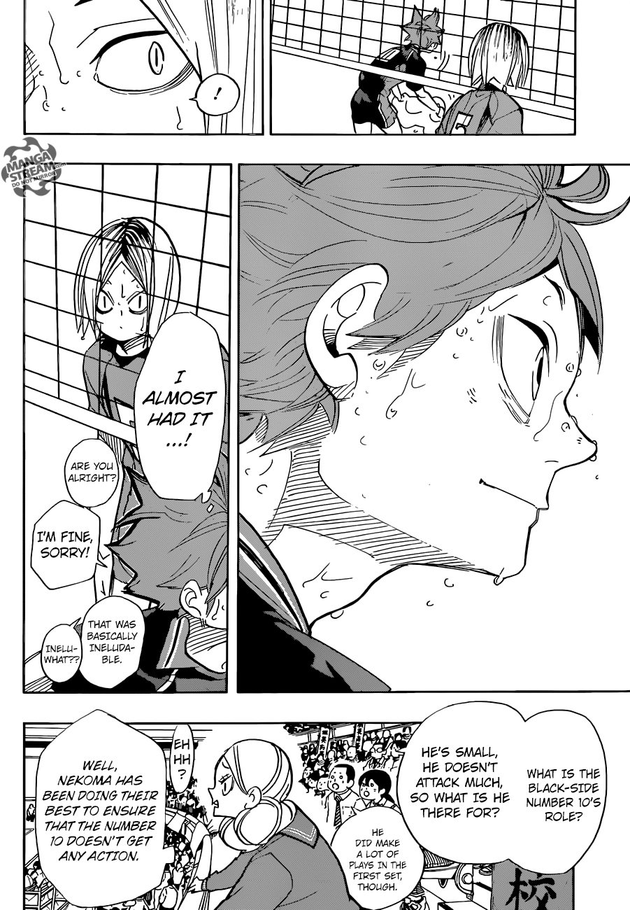 Haikyuu!! chapter 313 page 19