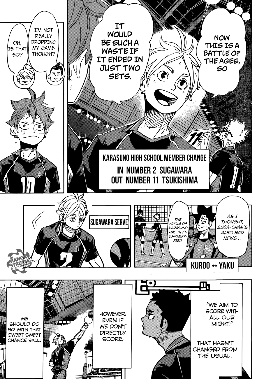 Haikyuu!! chapter 313 page 5