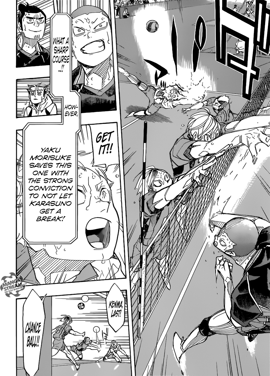 Haikyuu!! chapter 315 page 6