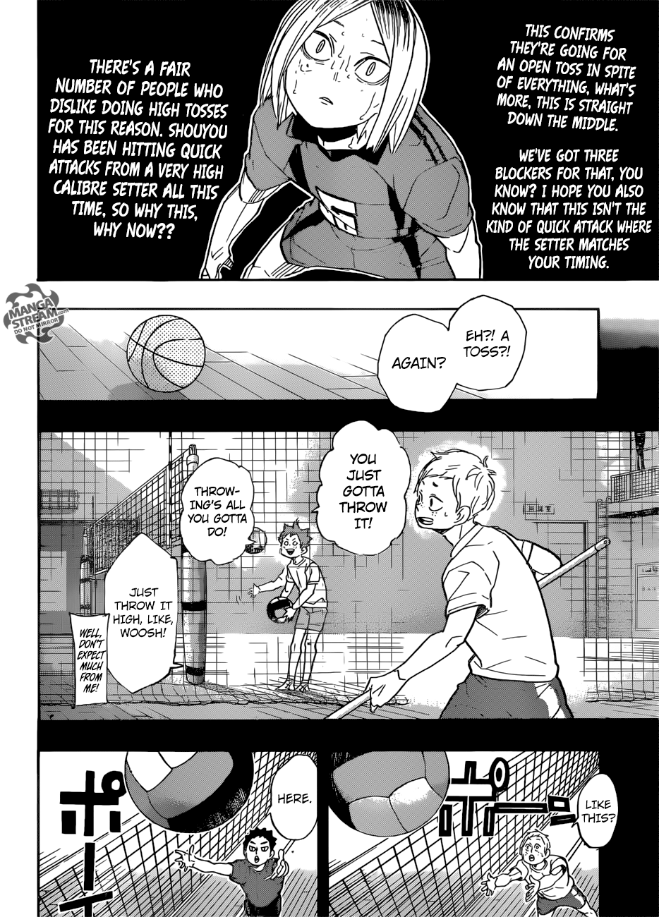 Haikyuu!! chapter 315 page 8