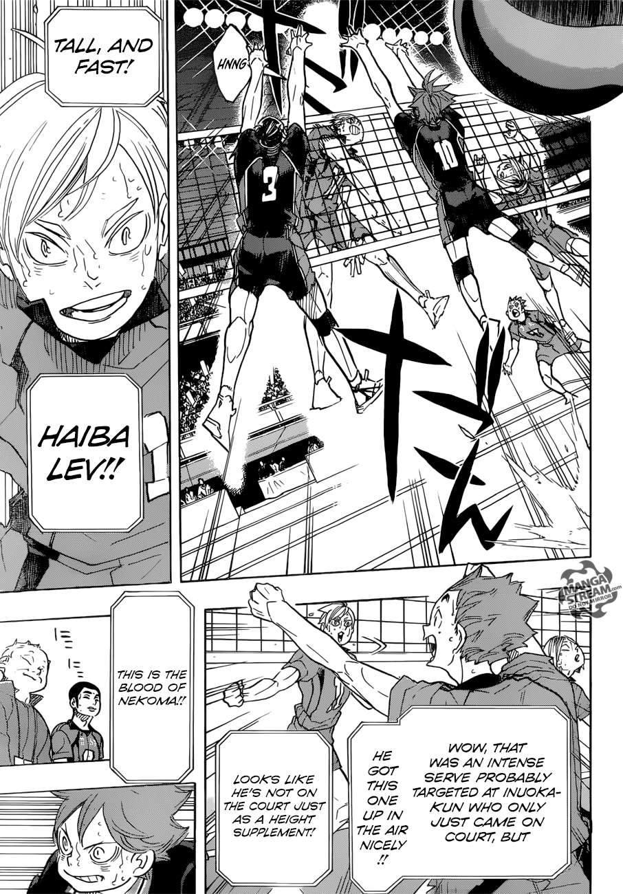 Haikyuu!! chapter 316 page 17