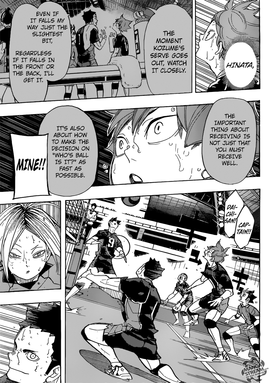Haikyuu!! chapter 316 page 5