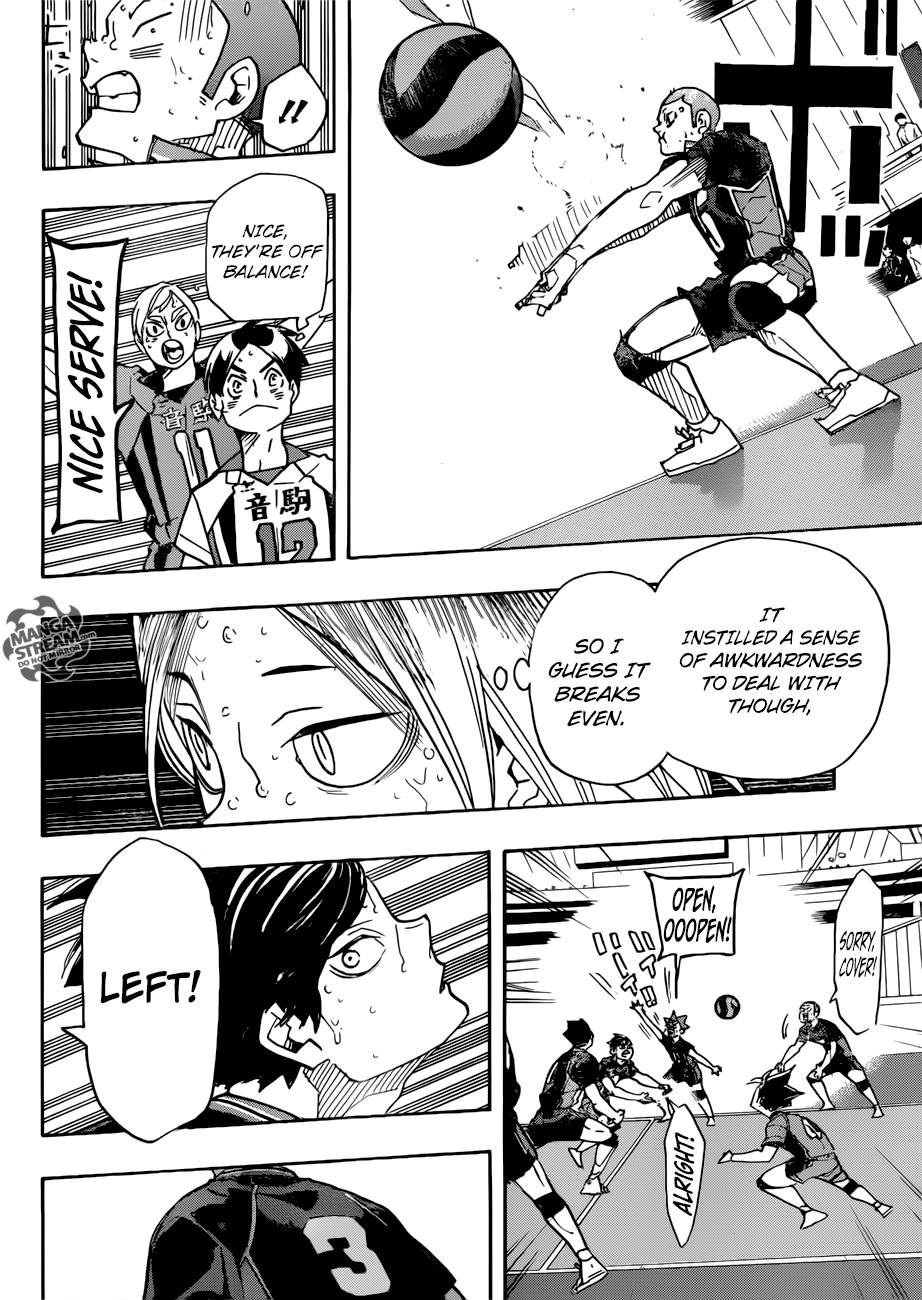 Haikyuu!! chapter 317 page 4